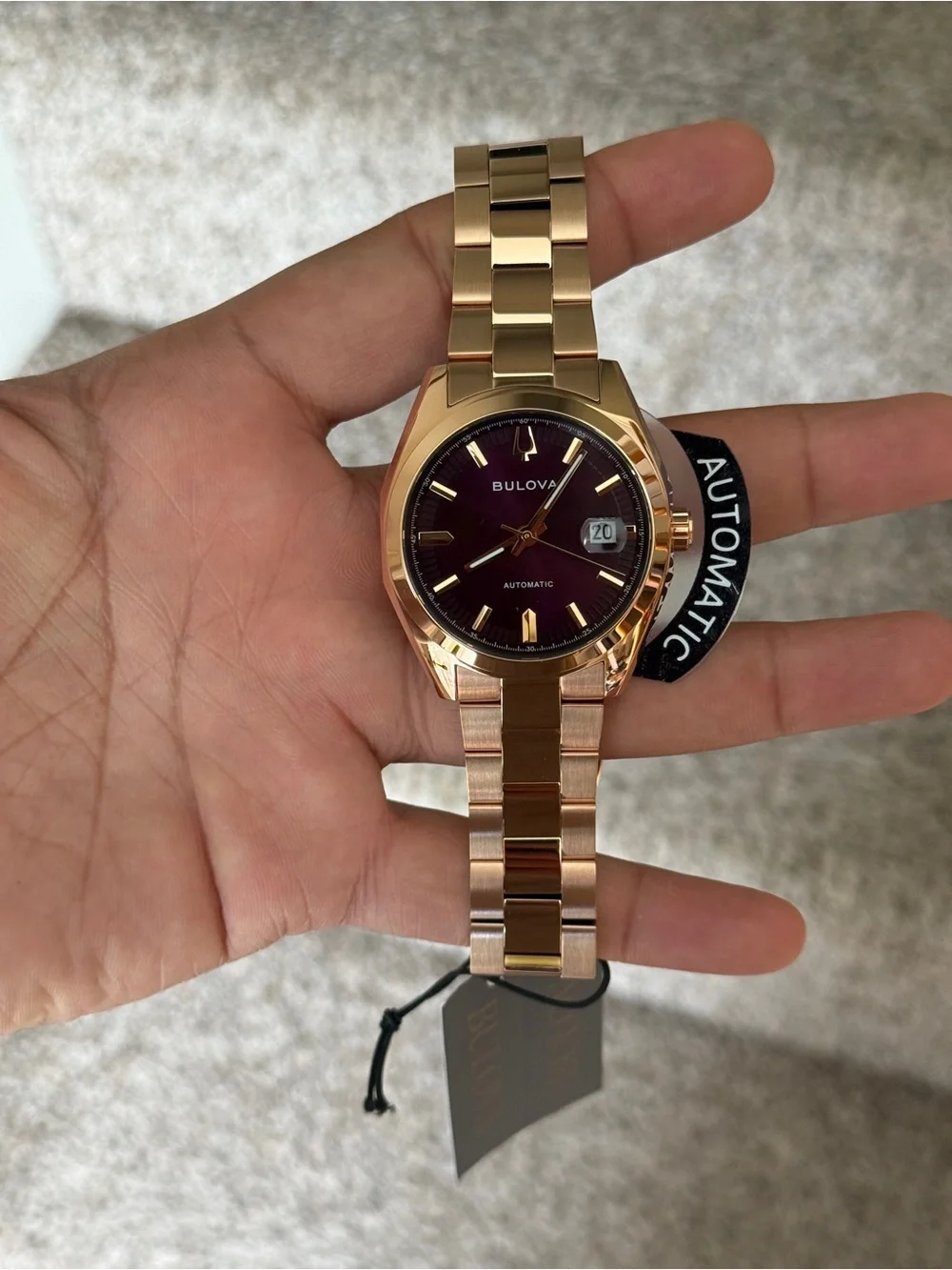 Bulova stylish wristwatch